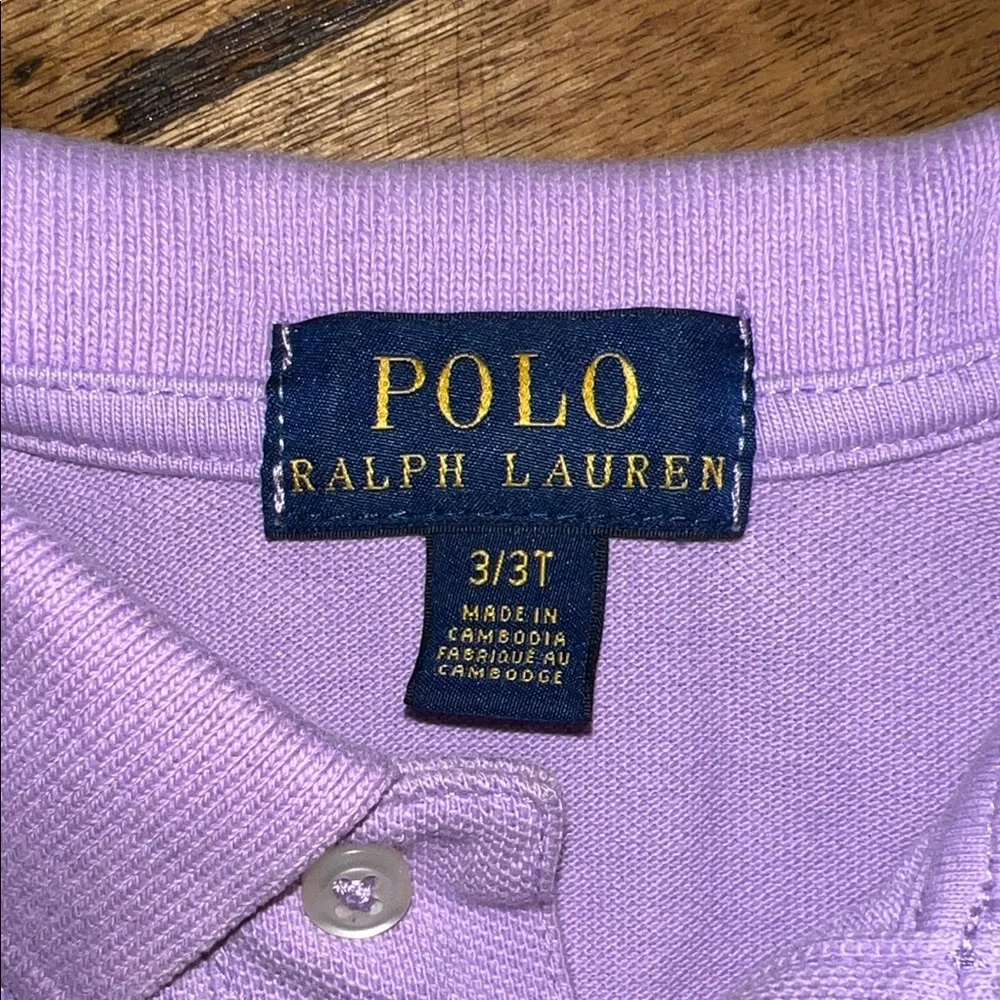 Polo by Ralph Lauren Kids Light Pink Polo Shirt - Picture 3 of 3